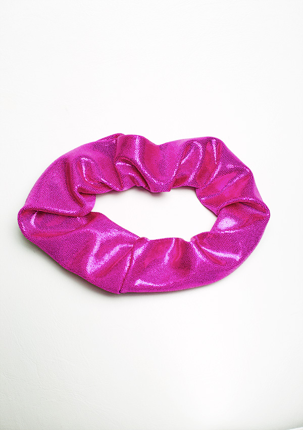 Haarwokkel wetlook roze