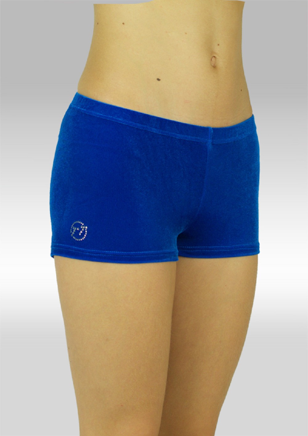 Collant court P758bl Blue