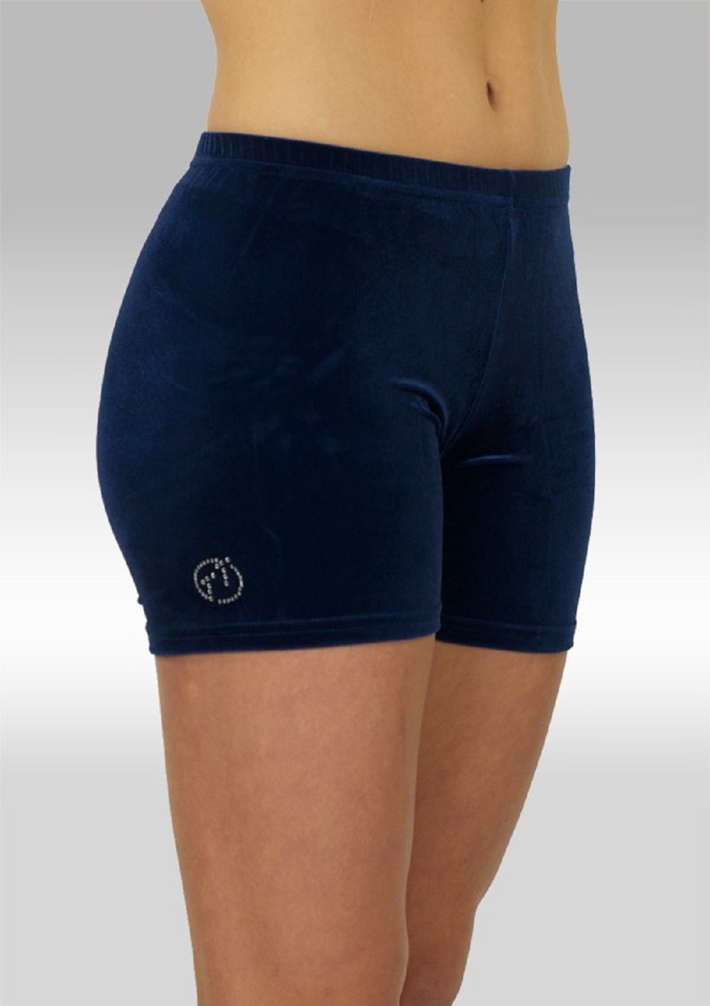 Collant court P756ma bleu