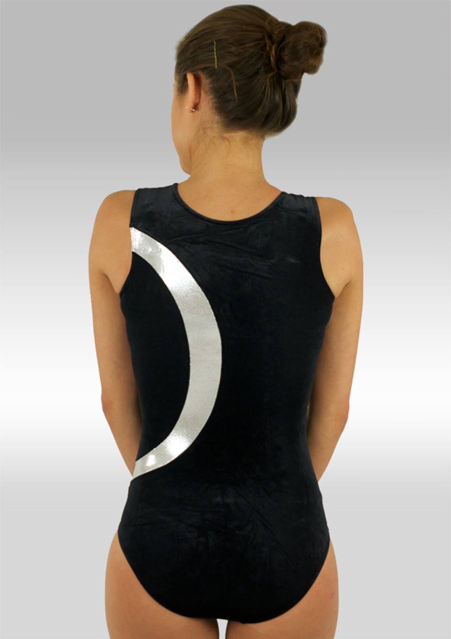 Justaucorps V499 black / pink