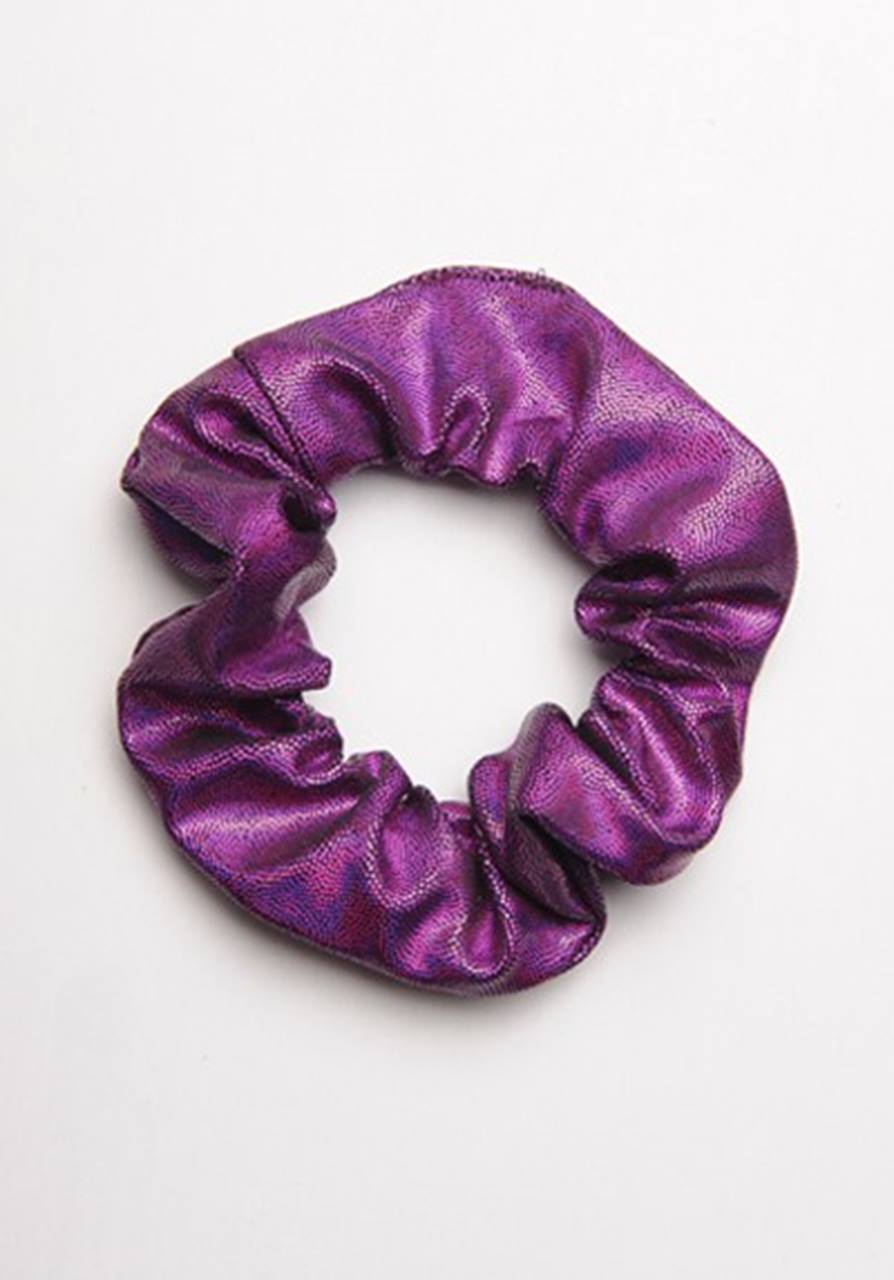 Élastique à cheveux aubergine HO467
